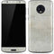 Natural White Concrete Moto G6 Skin