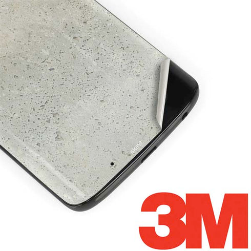 Natural White Concrete Moto G6 Skin