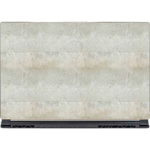 Natural White Concrete MSI GS65 Stealth Laptop Skin
