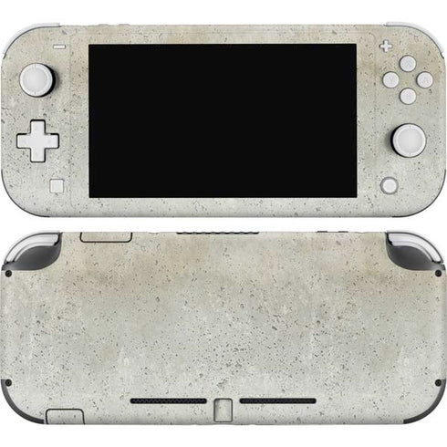 Natural White Concrete Nintendo Switch Lite Skin