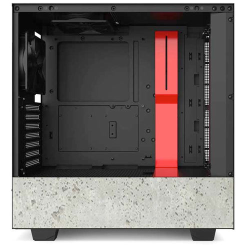 Natural White Concrete NZXT H510 Compact ATX Mid-Tower Case Skin