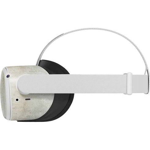 Natural White Concrete Oculus Quest 2 Skin