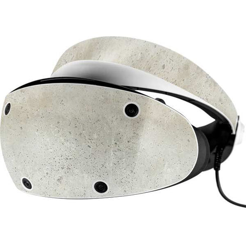 Natural White Concrete PlayStation VR2 Skin