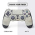 Natural White Concrete PS4 Controller Skin