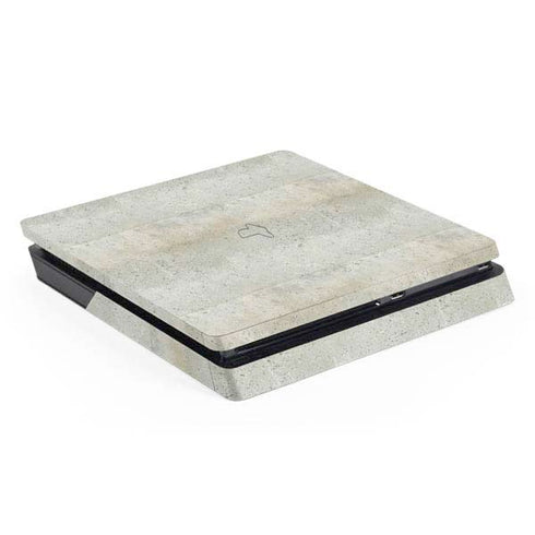Natural White Concrete PS4 Slim Skin