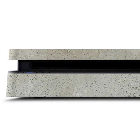 Natural White Concrete PS4 Slim Skin