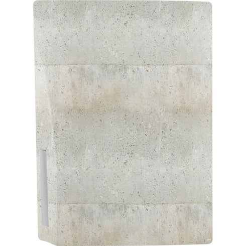 Natural White Concrete PS5 Console Skin