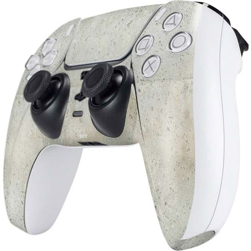 Natural White Concrete PS5 Controller Skin