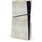 Natural White Concrete PS5 Slim Disk Console Skin