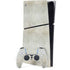Natural White Concrete PS5 Slim Digital Edition Console Skin
