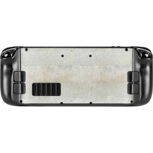 Natural White Concrete Steam Deck Handheld Gaming Computer Skin