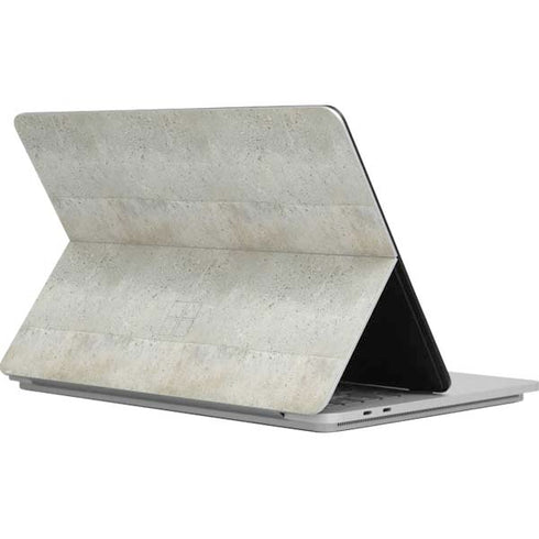 Natural White Concrete Surface Laptop Studio Skin
