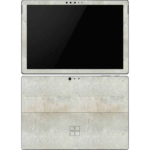 Natural White Concrete Surface Pro 6 Skin