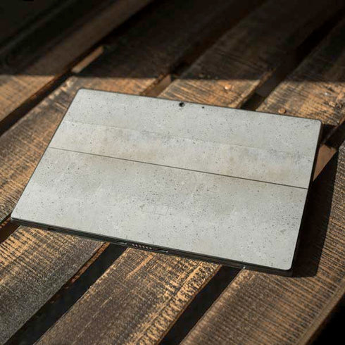 Natural White Concrete Surface Pro 7 Skin
