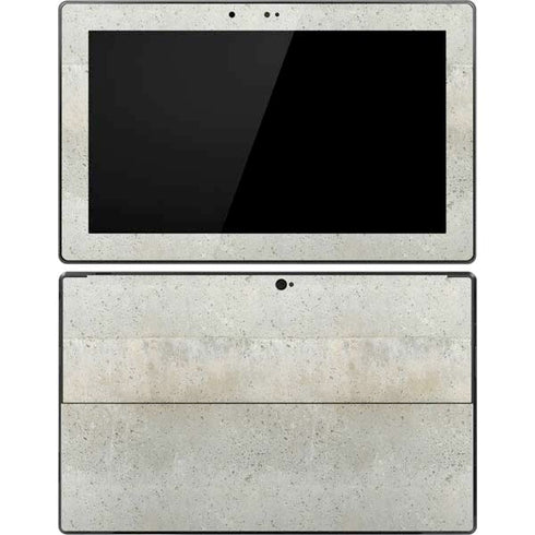Natural White Concrete Surface Pro Tablet Skin