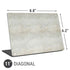 Natural White Concrete Universal Laptop 11in (8.8 x 6.2in) Skin