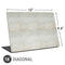 Natural White Concrete Universal Laptop 16in (13 x 9.4in) Skin