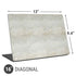 Natural White Concrete Universal Laptop 16in (13 x 9.4in) Skin