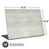 Natural White Concrete Universal Laptop 18in (14.6 x 10.6in) Skin