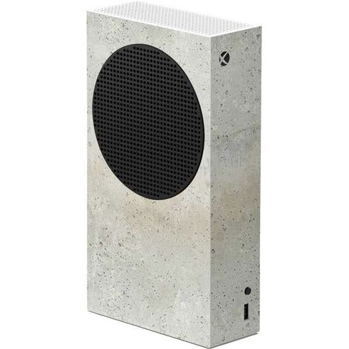 Natural White Concrete Xbox Series S Console Skin
