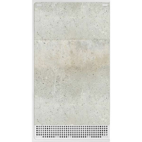 Natural White Concrete Xbox Series S Console Skin