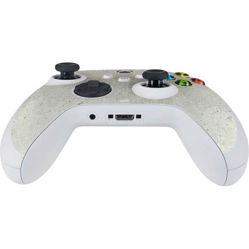 Natural White Concrete Xbox Series S Controller Skin