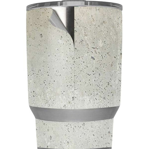 Natural White Concrete Yeti 20oz Tumbler Skin