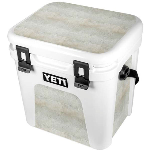 Natural White Concrete YETI Roadie 24 Hard Cooler Skin