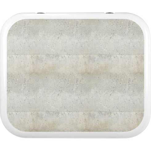 Natural White Concrete YETI Roadie 24 Hard Cooler Skin