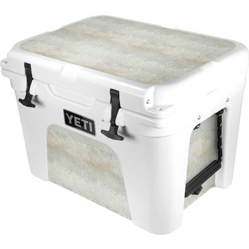 Natural White Concrete YETI Tundra 35 Hard Cooler Skin