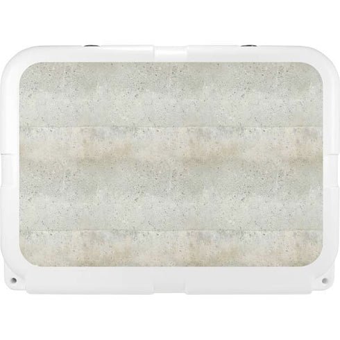 Natural White Concrete YETI Tundra 35 Hard Cooler Skin
