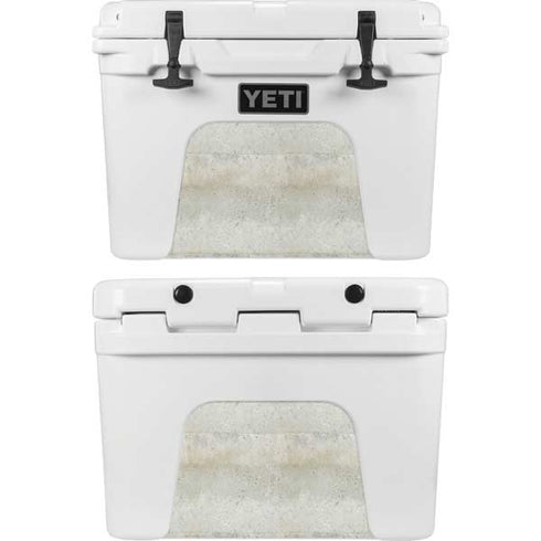 Natural White Concrete YETI Tundra 35 Hard Cooler Skin