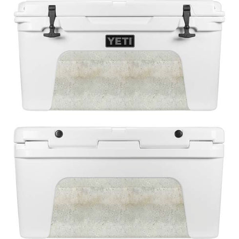 Natural White Concrete YETI Tundra 65 Hard Cooler Skin