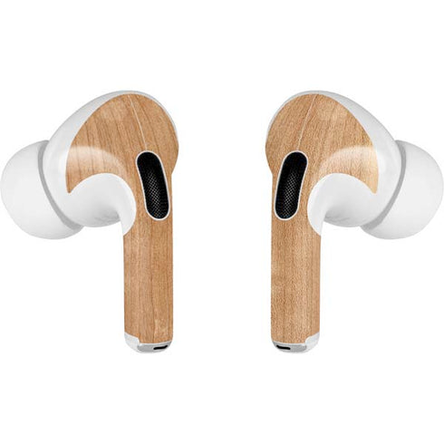 Natural Wood AirPods Pro 2nd Gen Skin