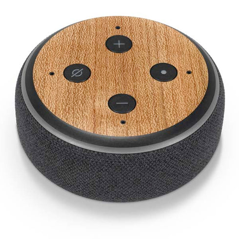 Natural Wood Amazon Echo Dot Skin