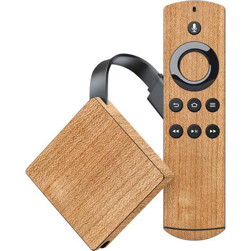Natural Wood Amazon Fire TV Skin