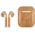 Natural Wood Apple AirPods 2 Skin