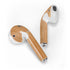 Natural Wood Apple AirPods 2 Skin