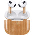 Natural Wood Apple AirPods (3rd Gen 2021) Skin