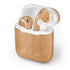 Natural Wood Apple AirPods Skin