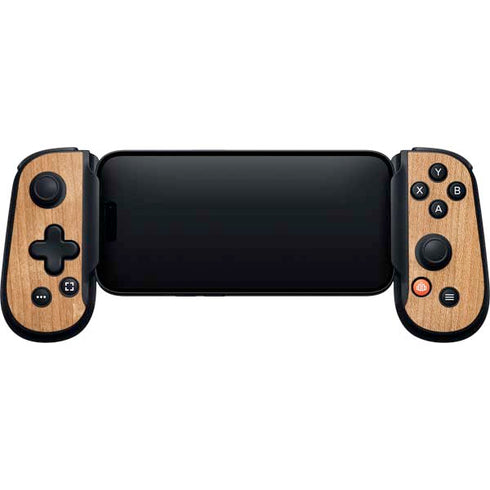 Natural Wood Backbone One for iPhone Game Controller Skin