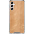 Natural Wood Galaxy A15 5G Clear Case