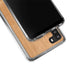 Natural Wood Galaxy A21 Clear Case