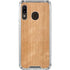Natural Wood Galaxy A30 Clear Case