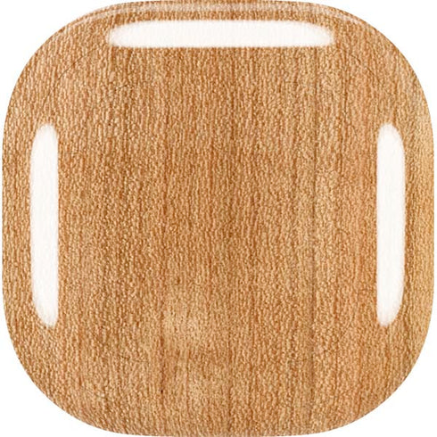 Natural Wood Galaxy Buds Live Skin