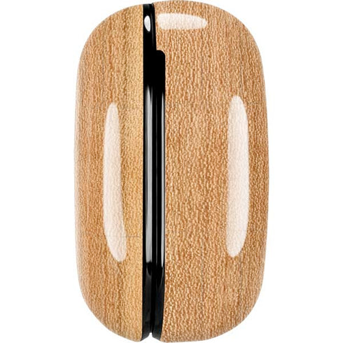 Natural Wood Galaxy Buds Live Skin