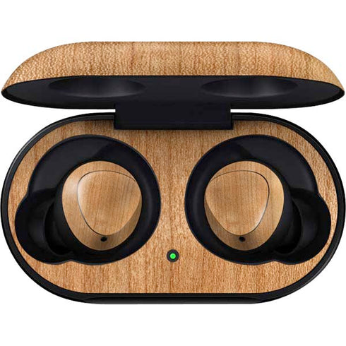 Natural Wood Galaxy Buds Skin