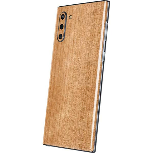 Natural Wood Galaxy Note 10 Skin