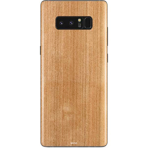 Natural Wood Galaxy Note 8 Skin