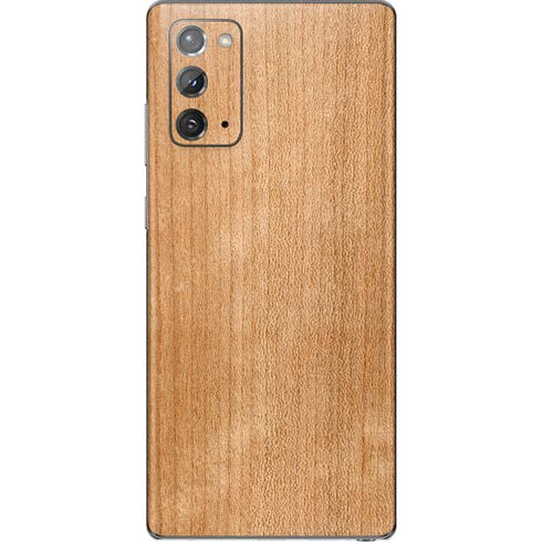 Natural Wood Galaxy Note20 5G Skin
